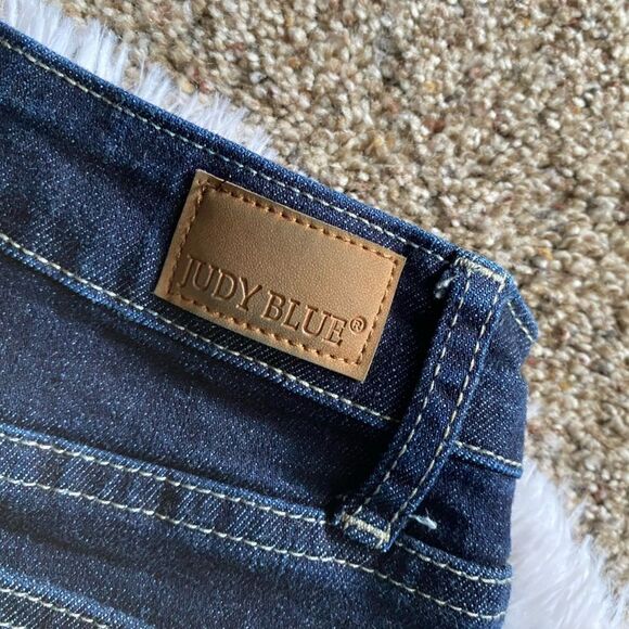 Judy Blue Mom Jeans Blue Stretchy Womens Size 7 28 - Picture 7 of 9